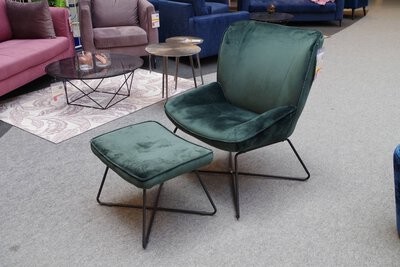 2. Bild von Einzelsessel Polyester grün CELECT