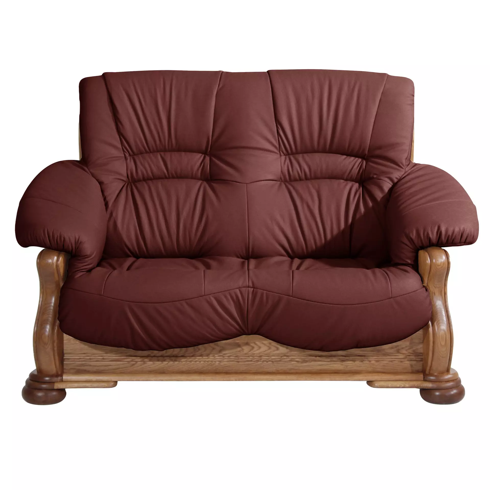Sofa 2-Sitzer Tennessee Max Winzer Leder 95 x 95 x 148 cm