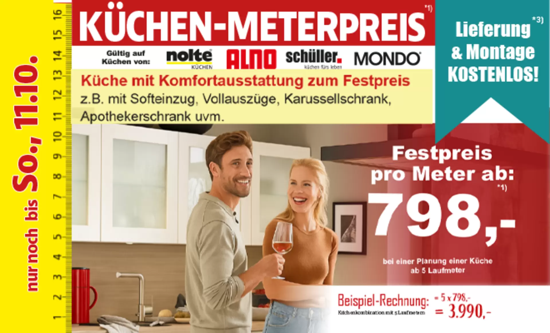 Küchen zum sensationellen Küchen-Meter-Festpreis. Nur für kurze Zeit bei Innovation Küche und Bad