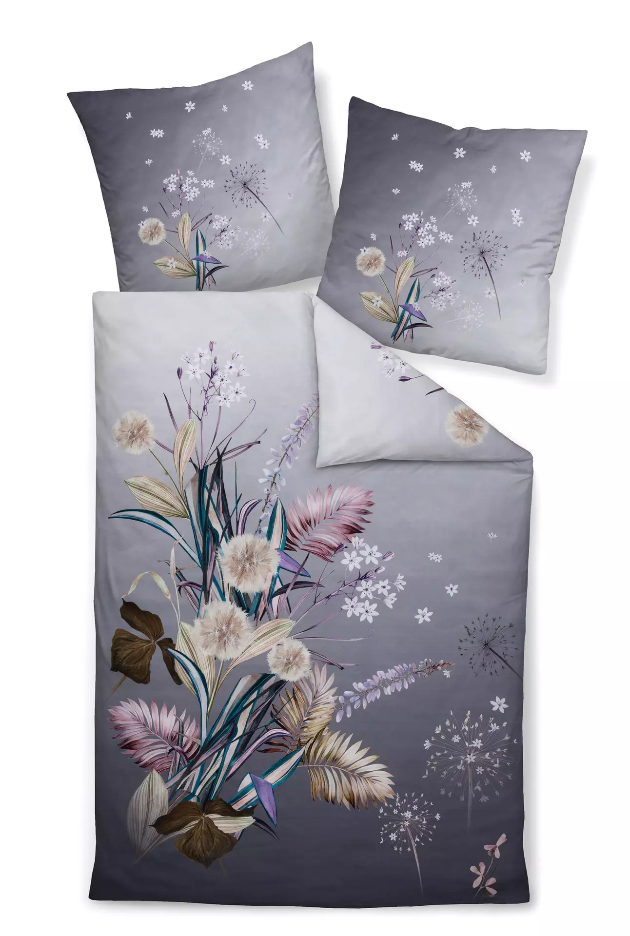 Satin-Bettwäsche modern art S Janine Textil 135 x 200 cm