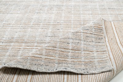 10. Bild von Handwebteppich ca. 140 x 70 cm beige