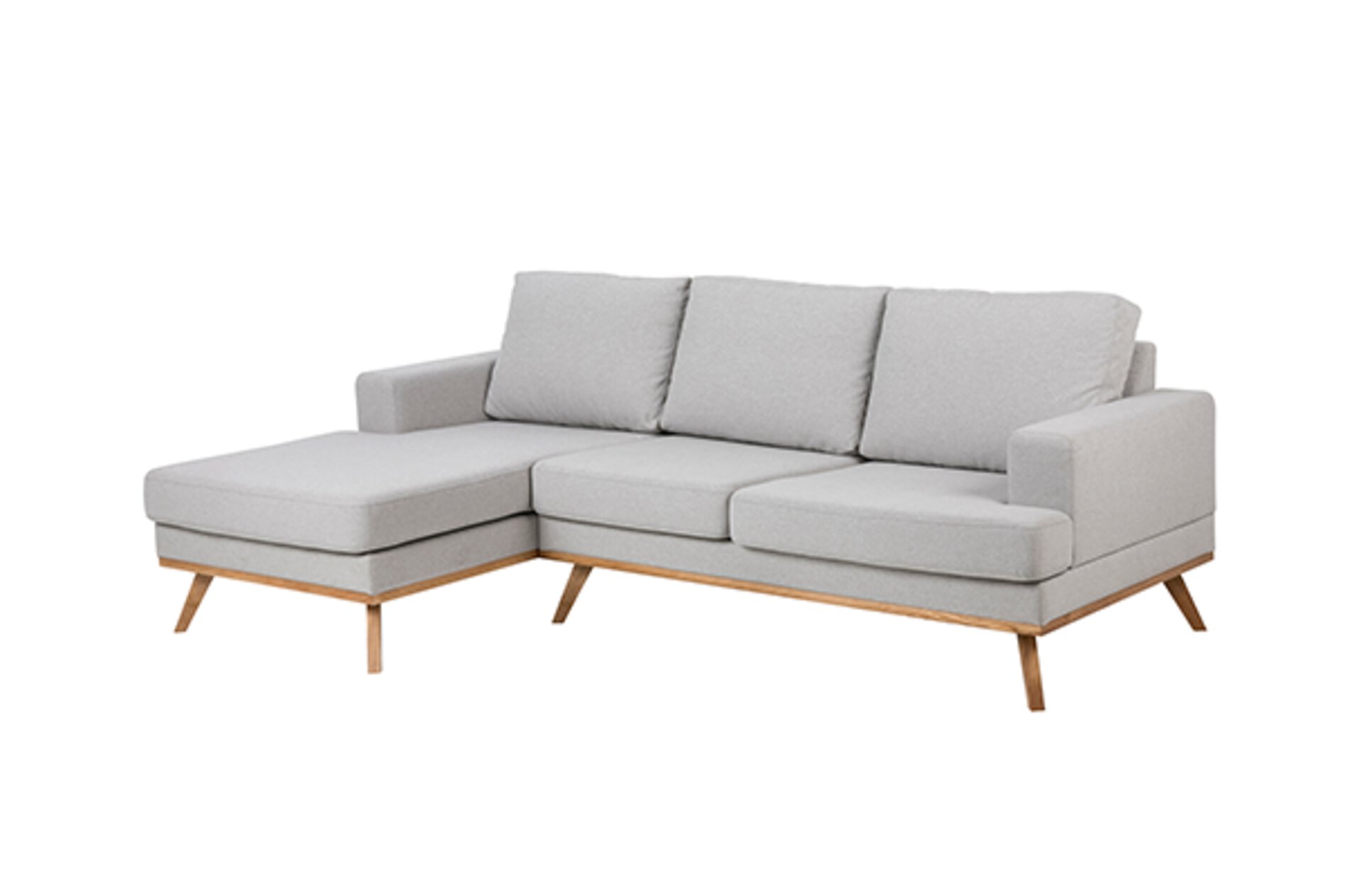 Graues Sofa im Skandinavischen Stil von Möbel Inhofer