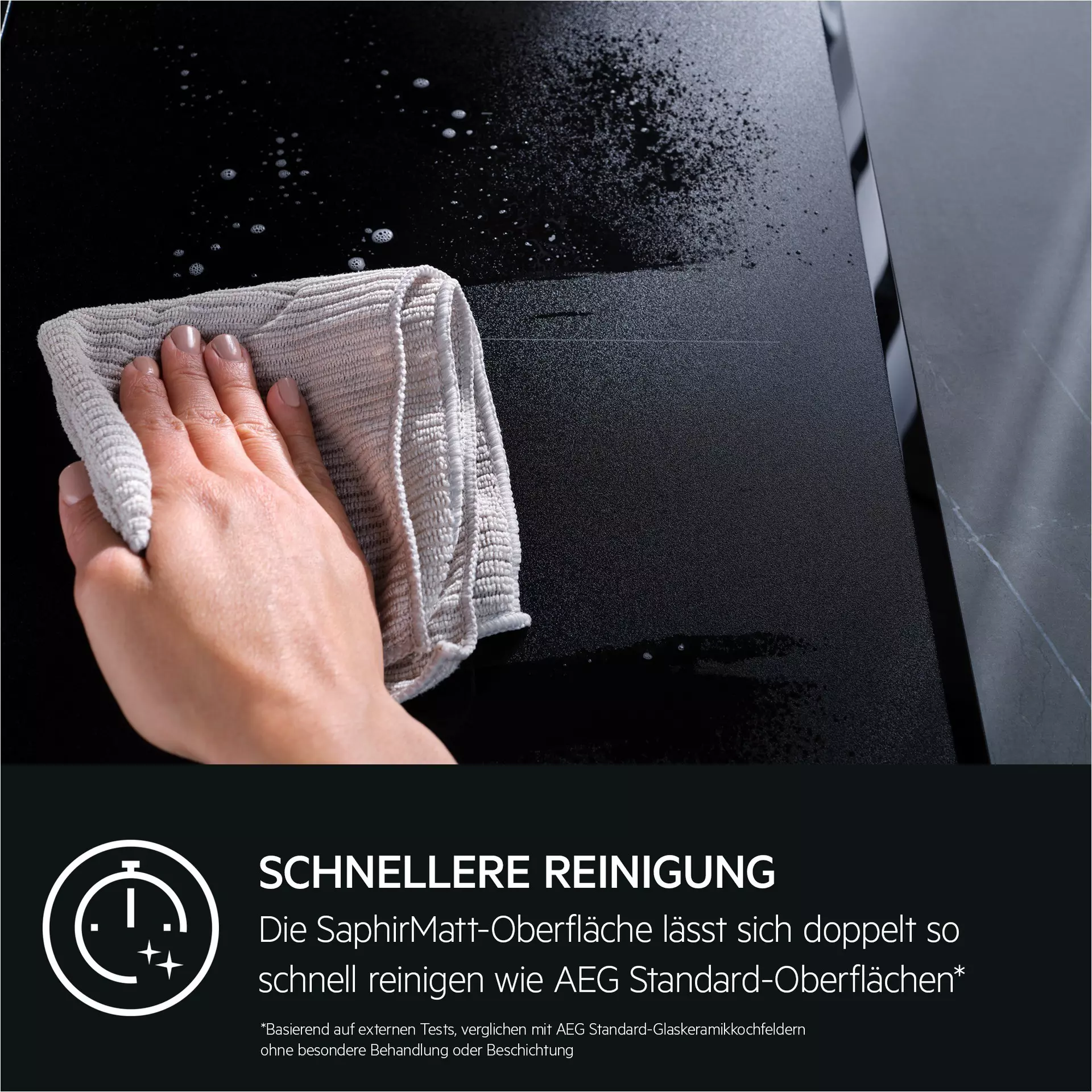 Kochfeld XCD6847AS AEG Glas 78 x 20 x 49 cm