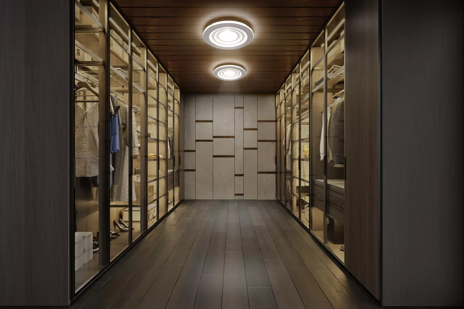 Deckenleuchte Orbis Spiral Pulse OSRAM Metall 