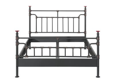 4. Bild von Bett ca. 212 x 115 x 150 cm Modular schwarz