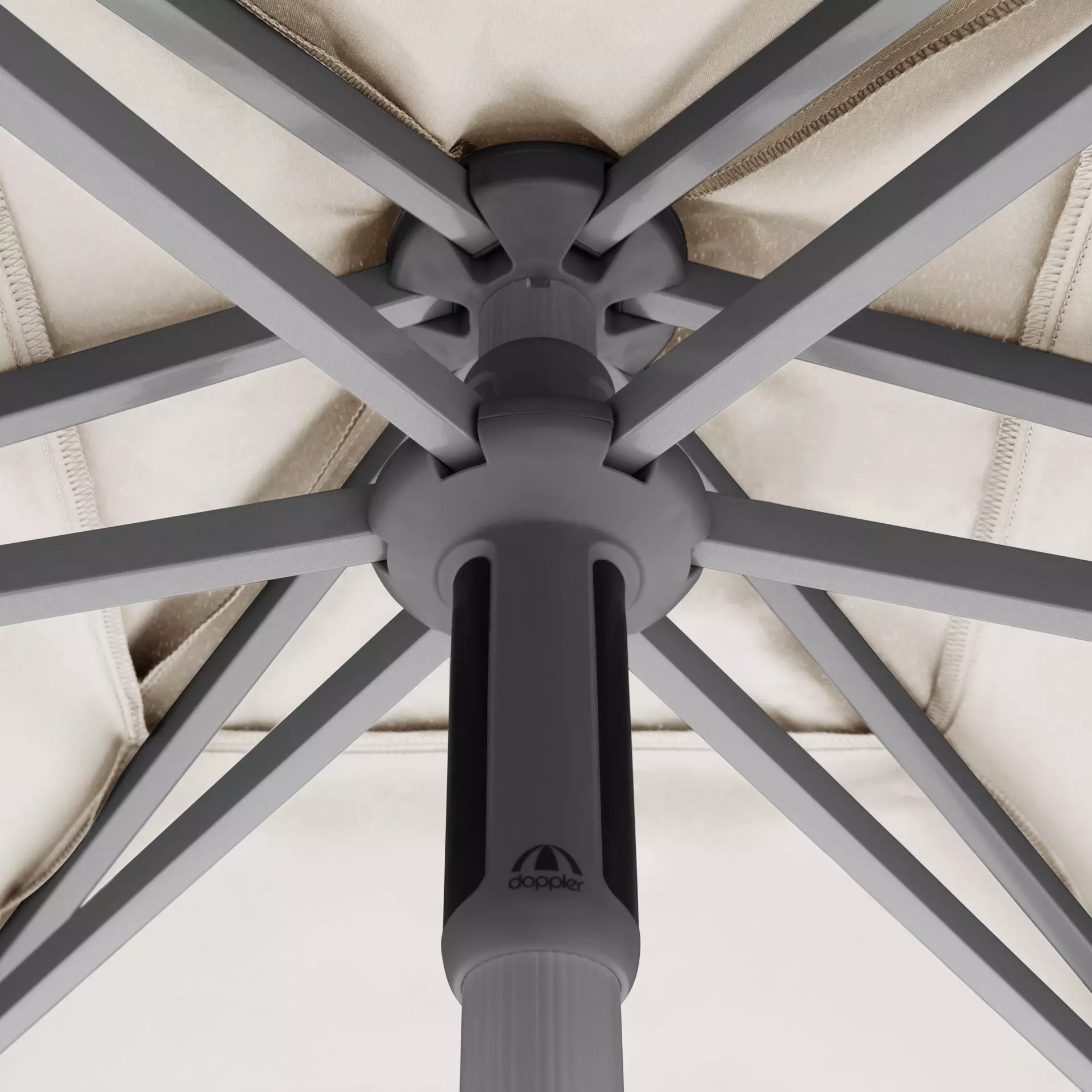 Sonnenschirm Act Neo Push up Doppler Textil 200 x 252 x 250 cm