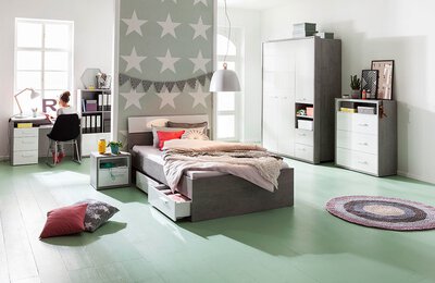2. Bild von Kinderbett ca. 120x200 cm Holzwerkstoff
