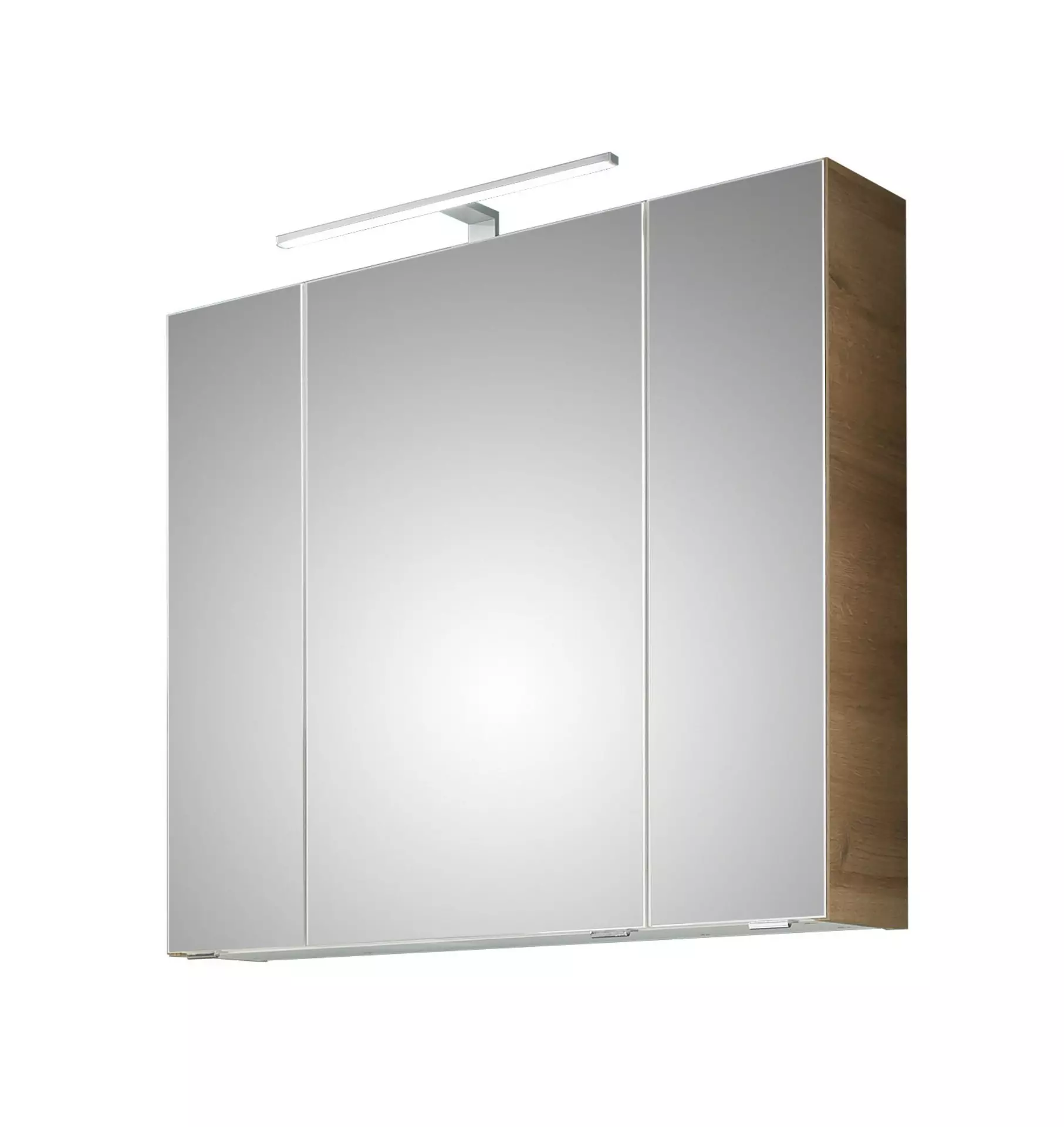 Spiegelschrank ca. 80 x 70 x 16 cm braun | Möbel Inhofer