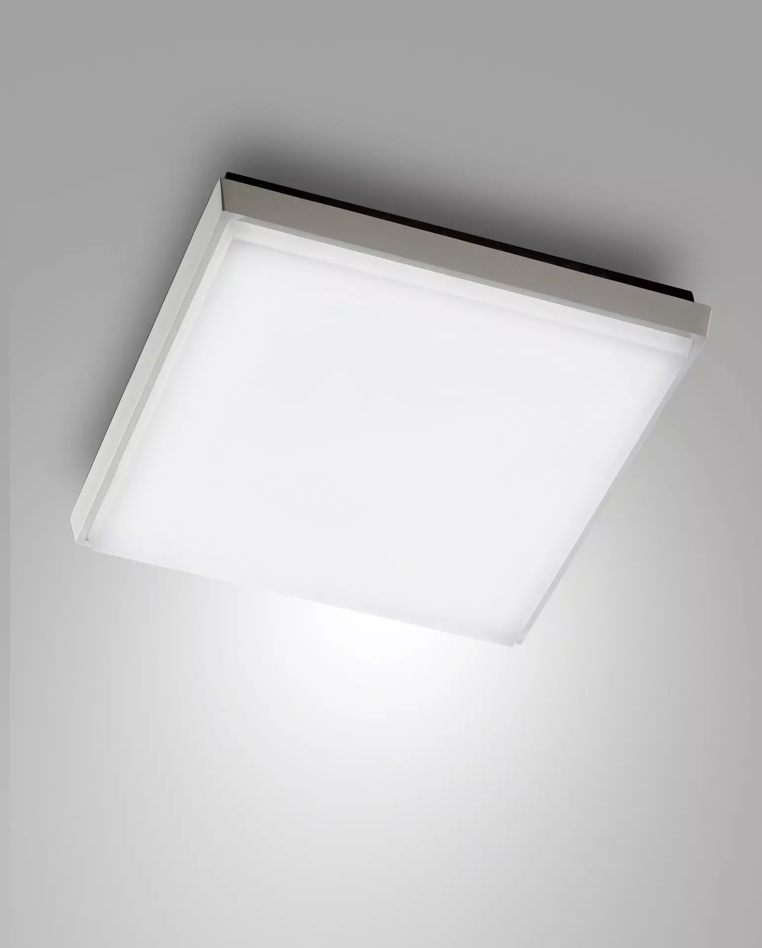 Deckenleuchte Desdy Fabas Luce Metall 30 x 5 x 30 cm