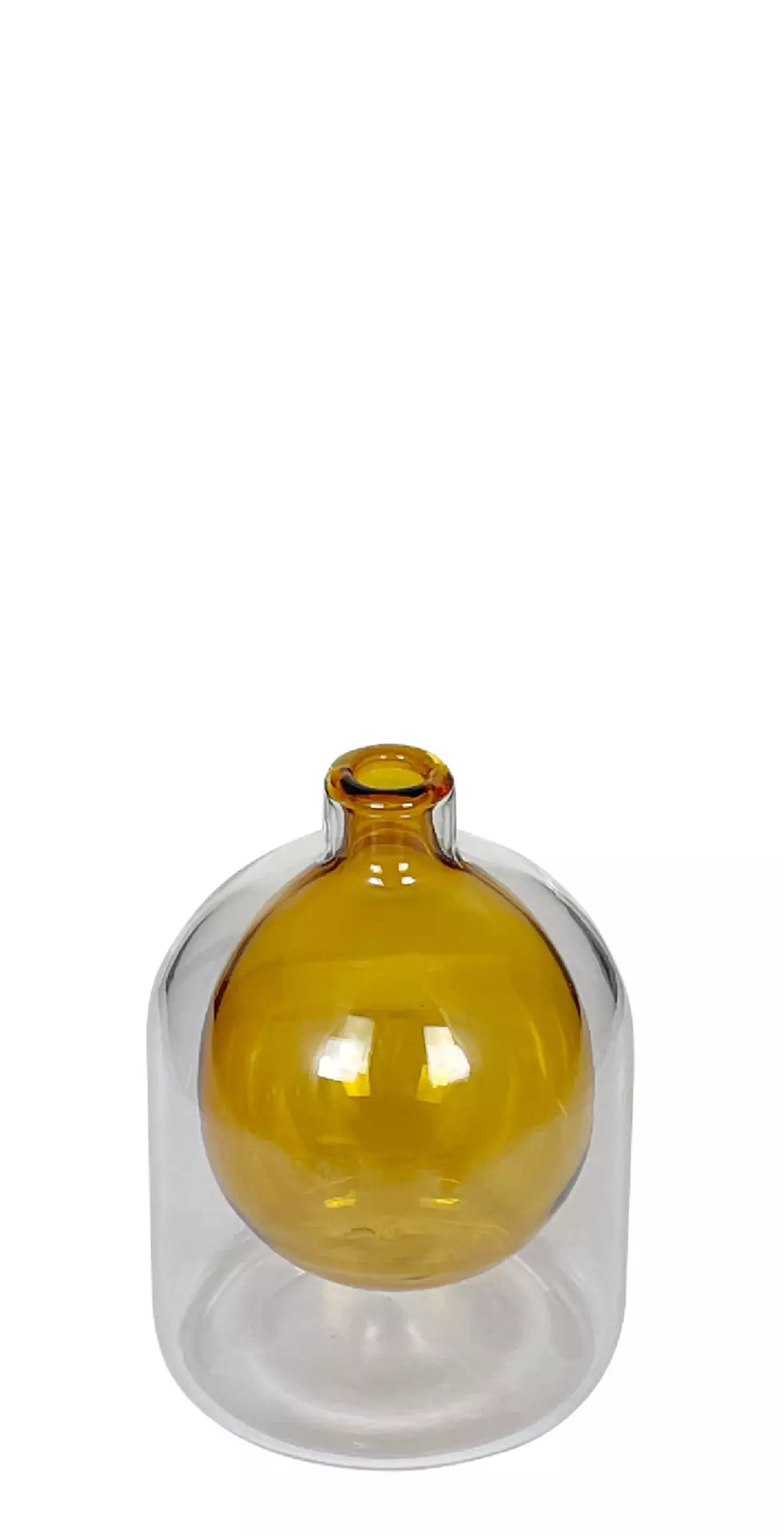 Vase Avona Kaheku Glas 12 x 17 x 12 cm
