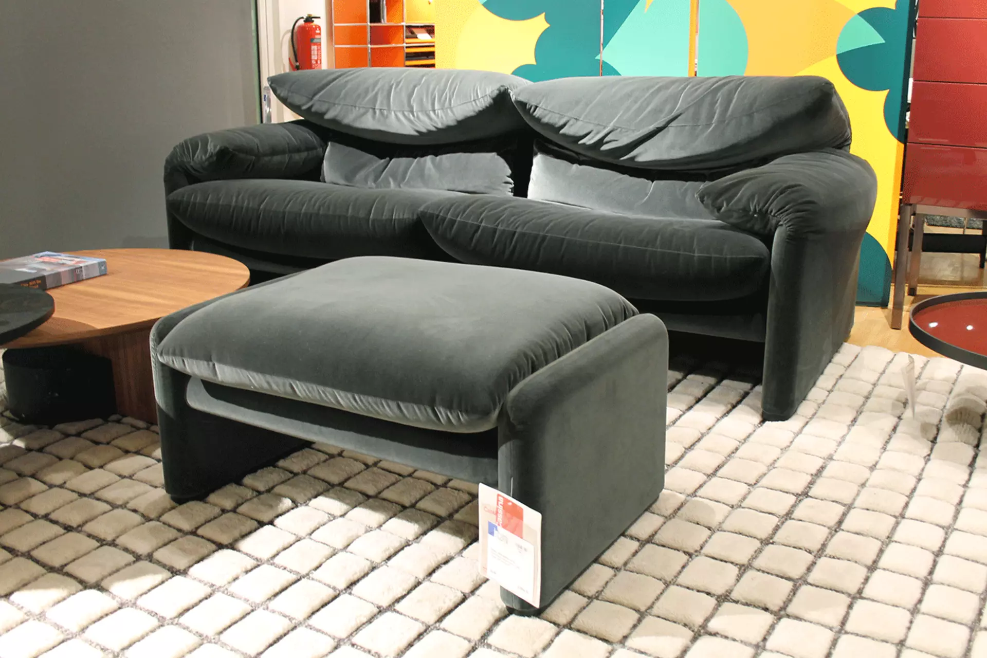 MARALUNGA MAXI Sofa + Hocker Cassina 