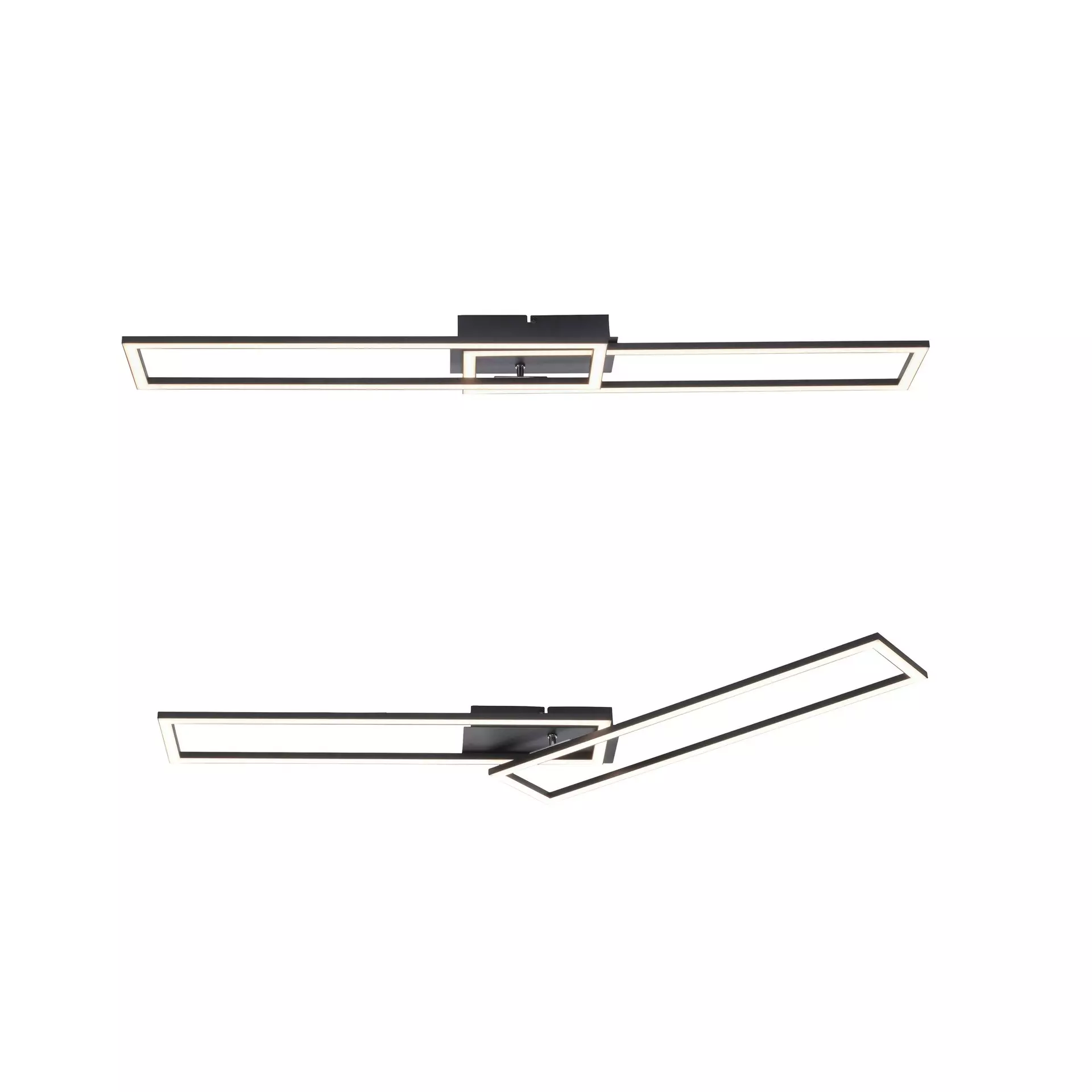 Deckenleuchte IVEN JUST LIGHT Metall 60 x 7 x 102 cm