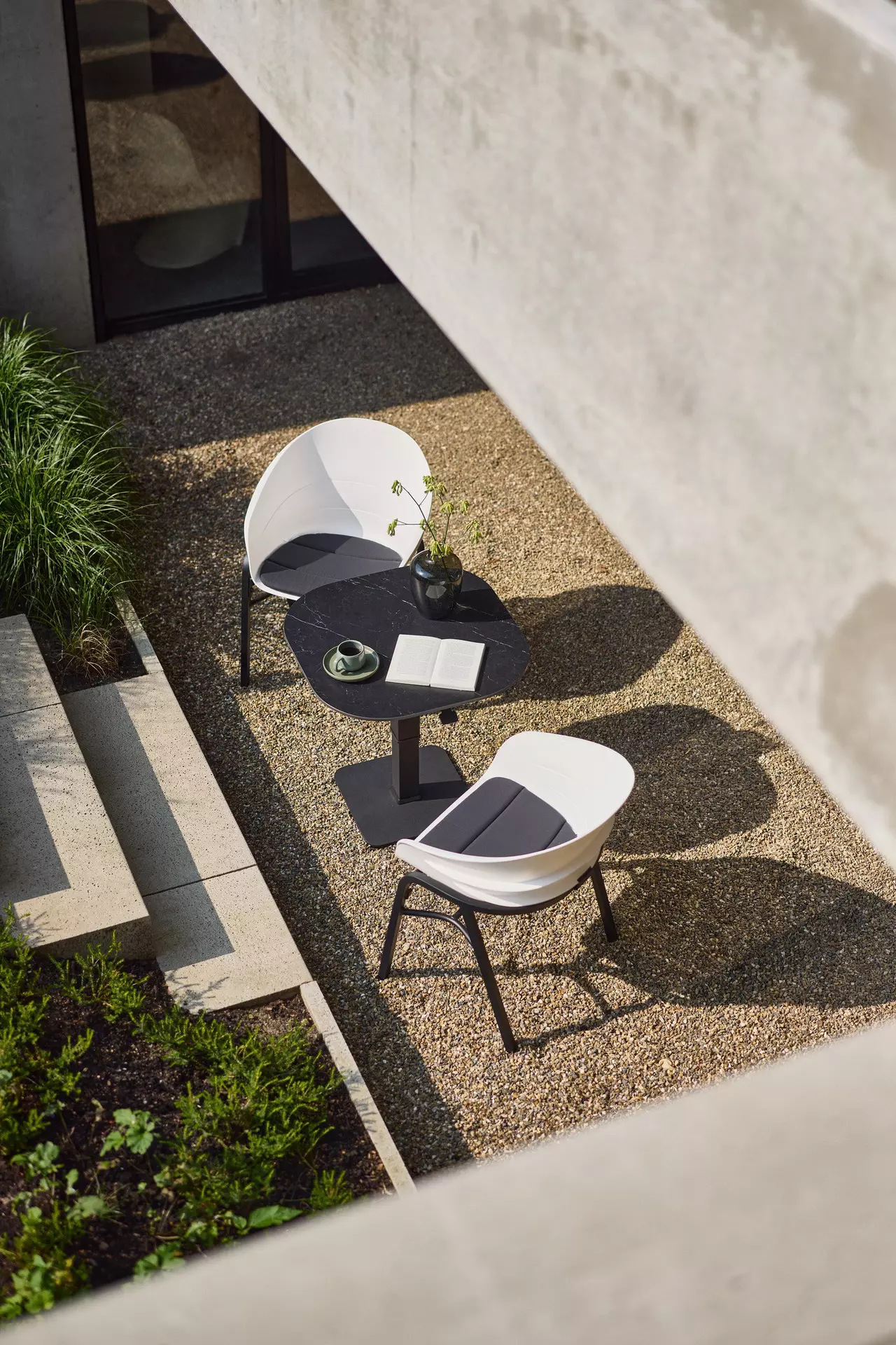 Gartenstuhl TUBB Outdoor Textil 50 x 84 x 61 cm