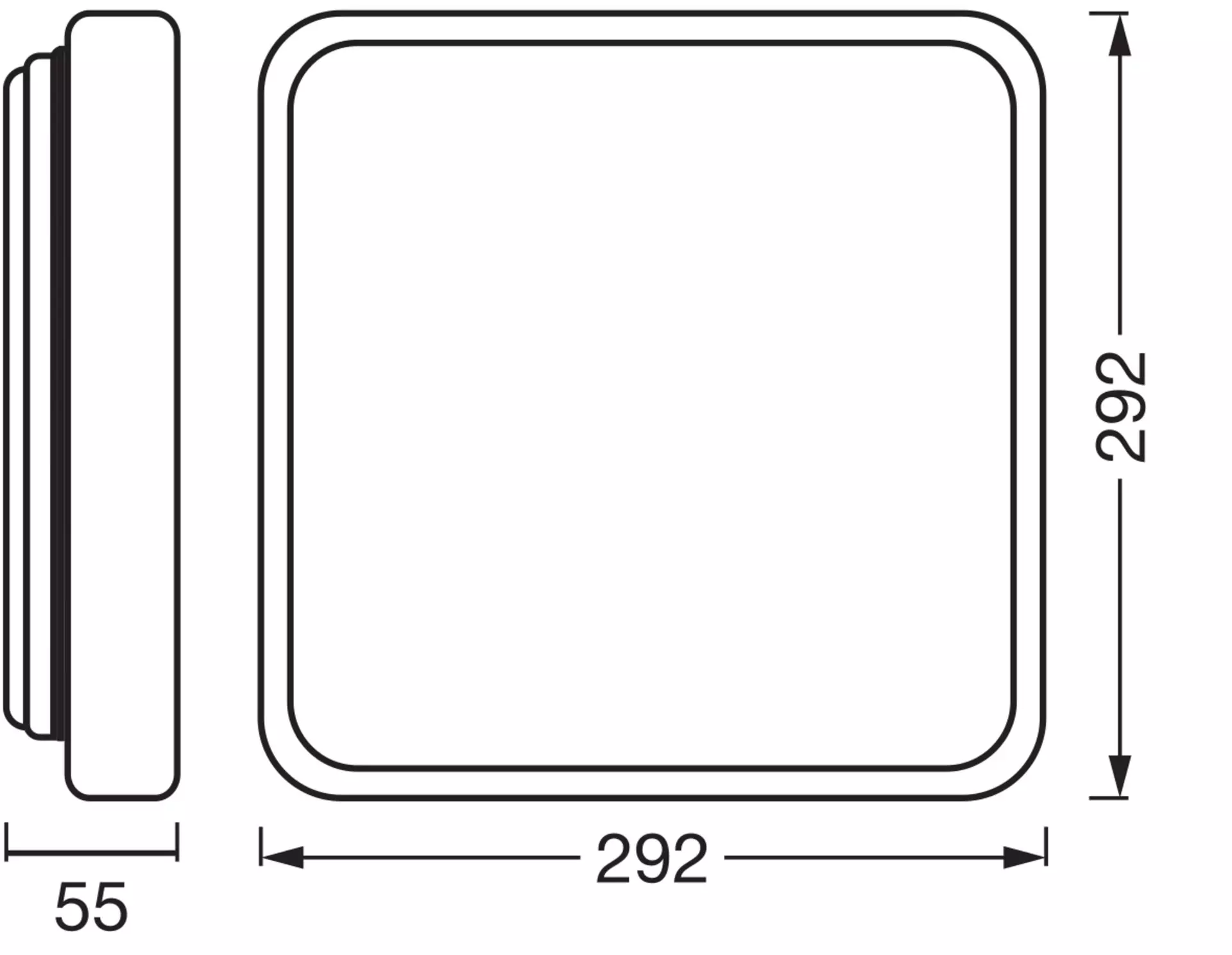 Deckenleuchte Alicia Basic Ceiling OSRAM Metall 