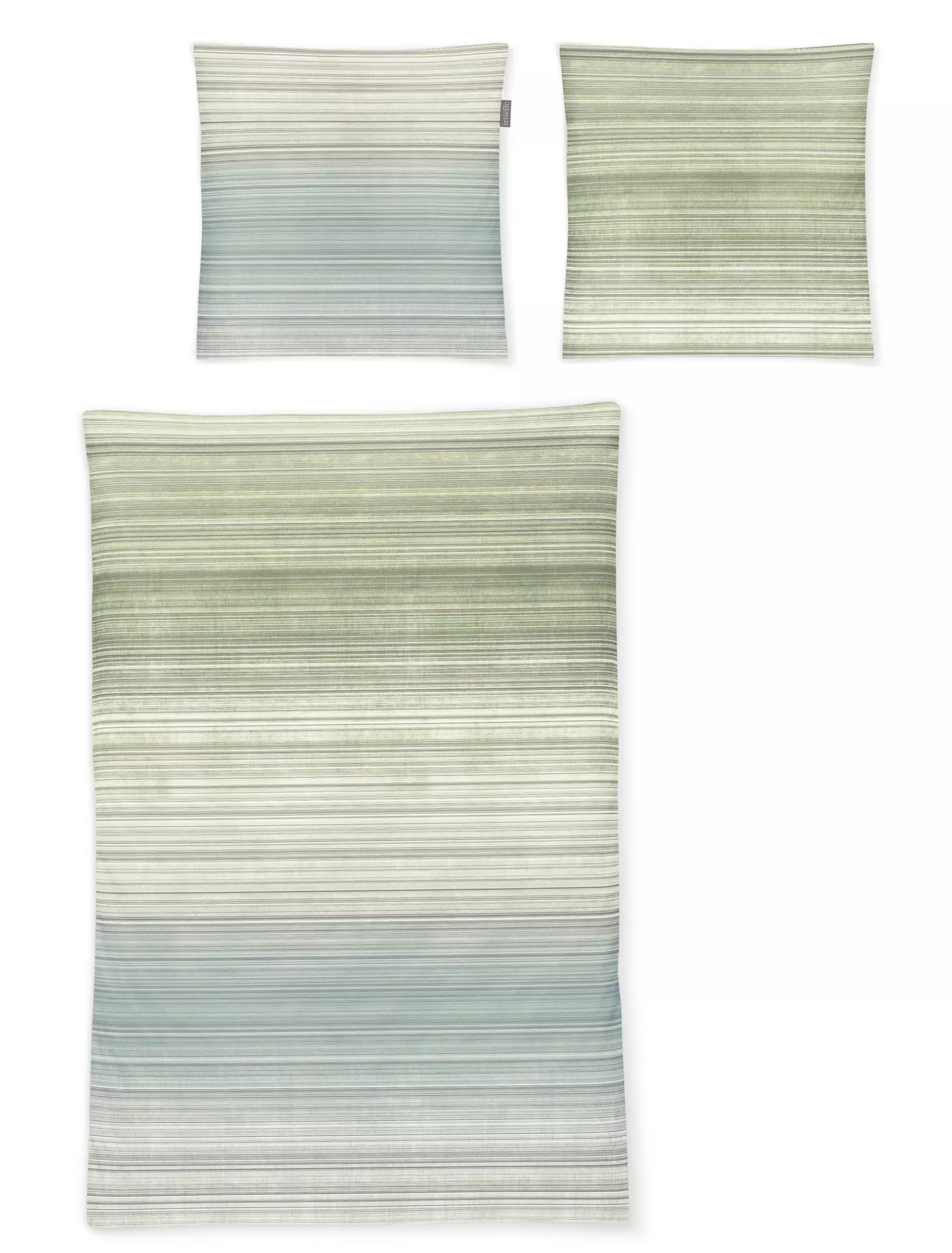Satin-Bettwäsche Sky Irisette Textil 135 x 200 cm