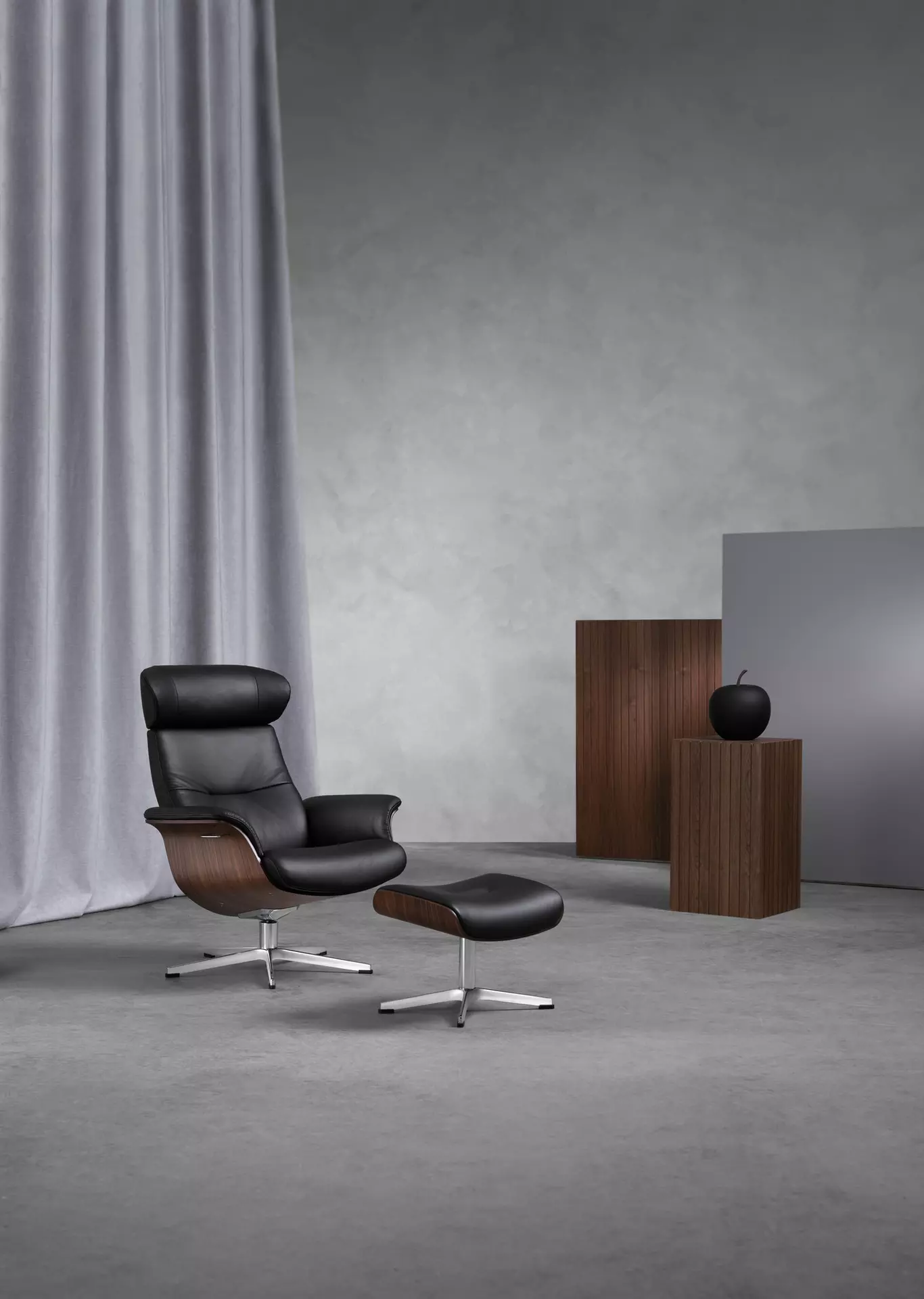 Hocker TIMEOUT Conform Leder 
