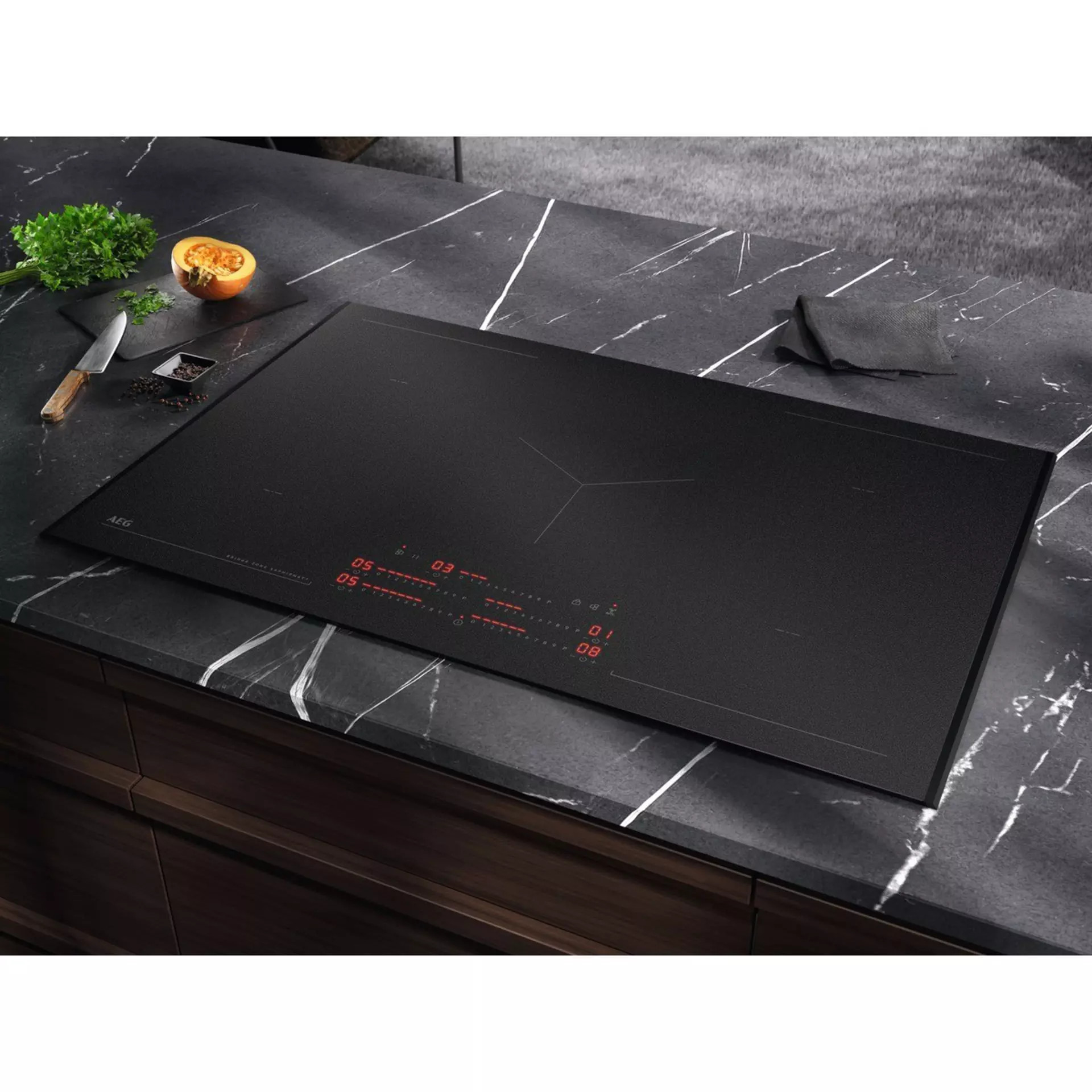 Kochfeld KID6857AS AEG Glas 80 x 4 x 52 cm