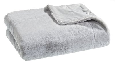 Bild von Kuscheldecke Casa Nova silber
