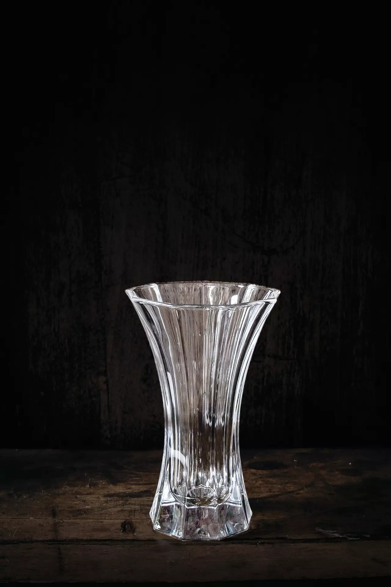 Vase Saphir Nachtmann Glas 22 x 32 x 22 cm