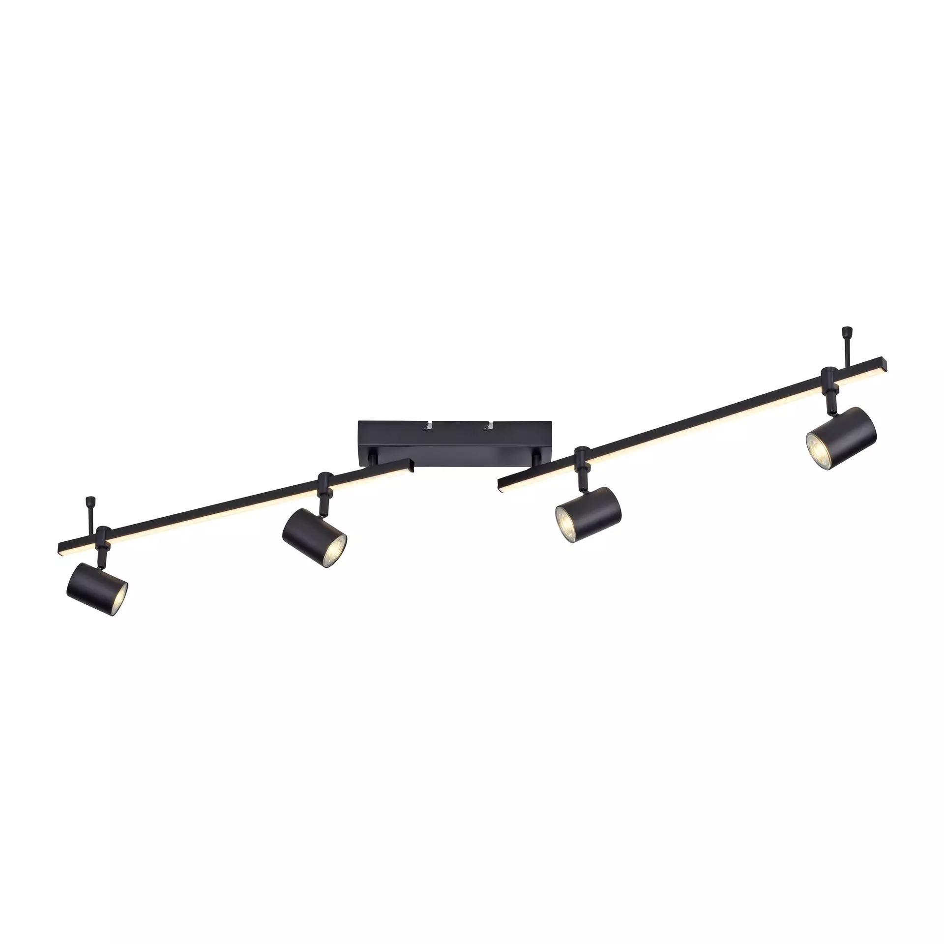 Deckenleuchte BARIK Paul Neuhaus Metall 123 x 18 x 101 cm