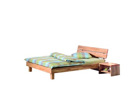 4. Bild von Bett ca. 200 x 37 x 90 cm Modular braun