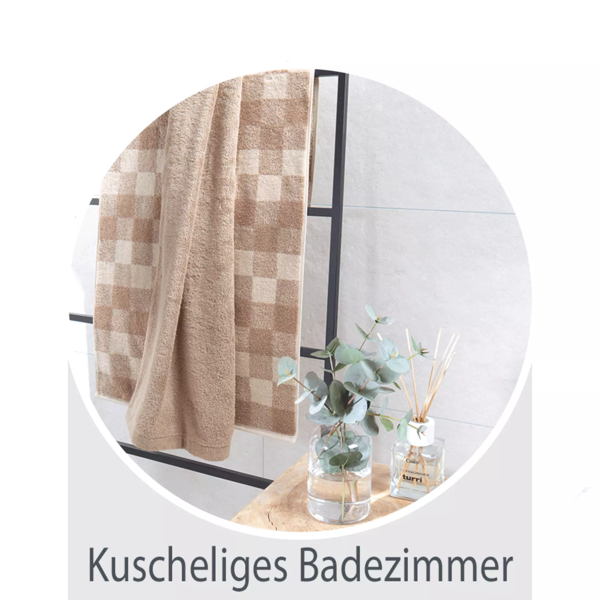 Zum Dekotipp "Kuscheliges Badezimmer"