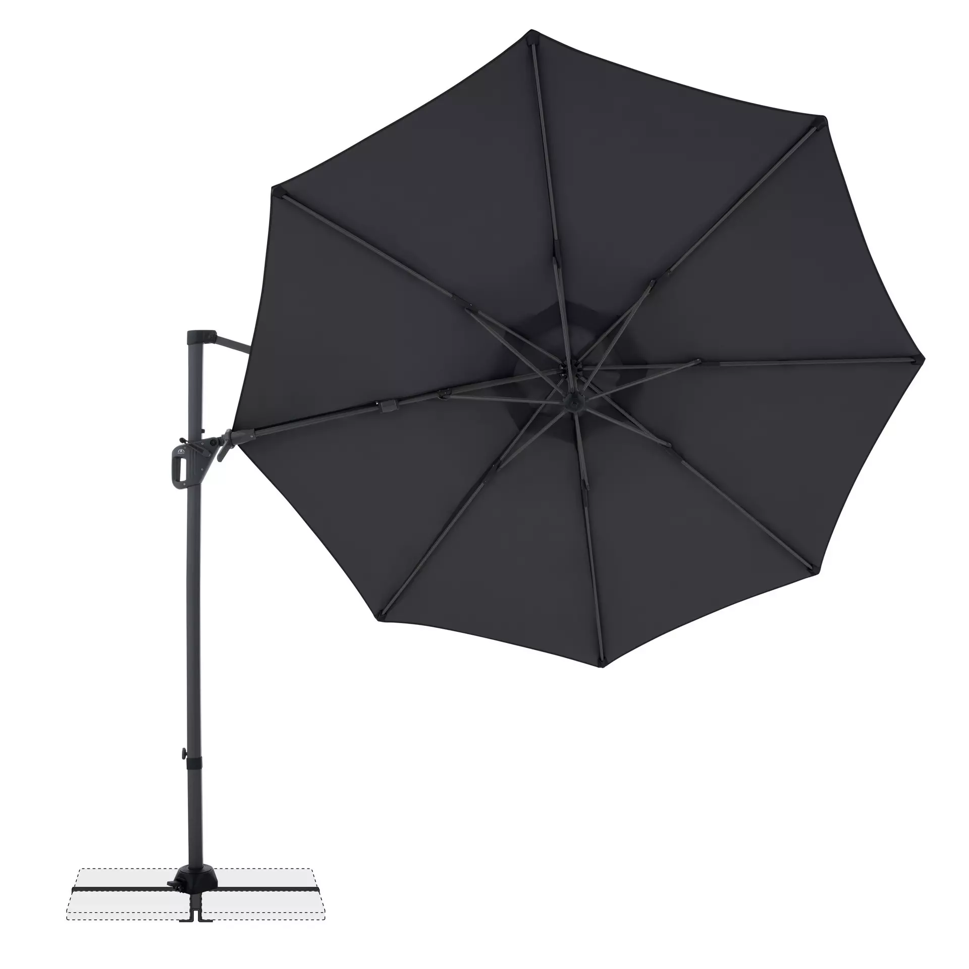 Sonnenschirm Life Side Doppler Textil 36 x 16 x 192 cm