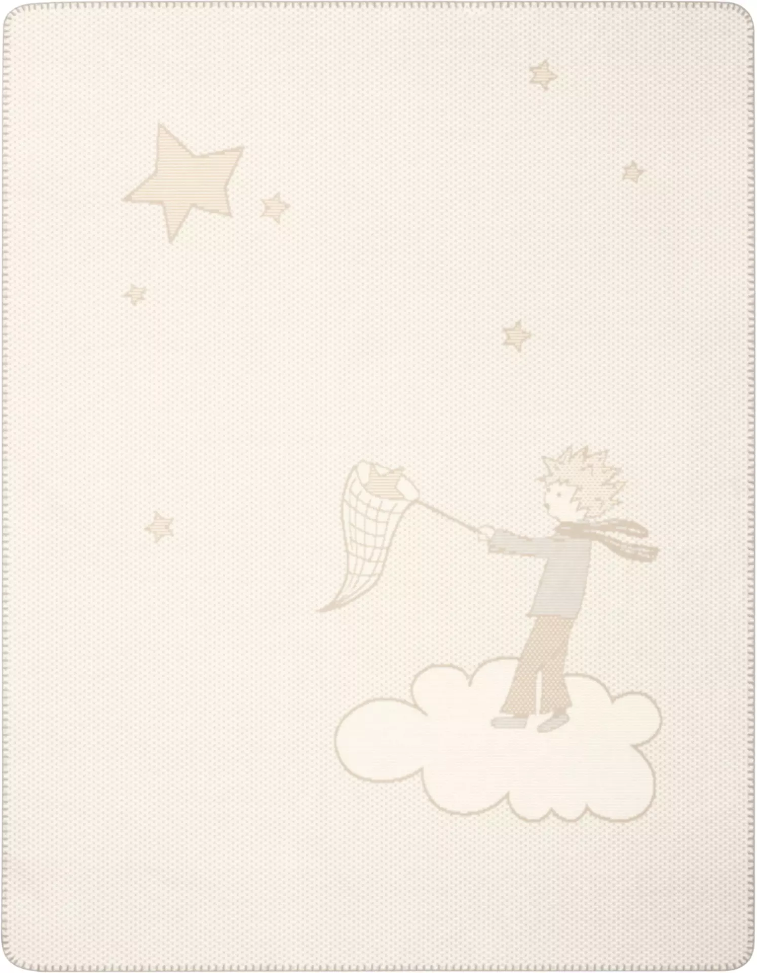 Babydecke Lovely & Sweet Little Prince BIEDERLACK Textil 75 x 100 cm