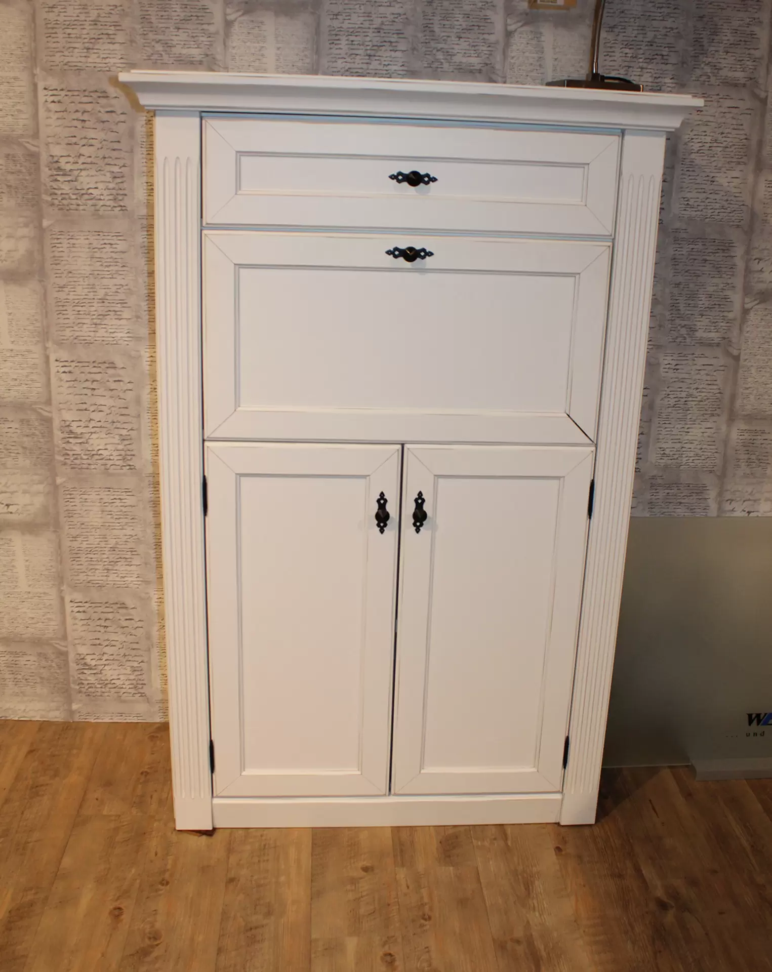 Sekretär MAISONETTE Vintage Weiß