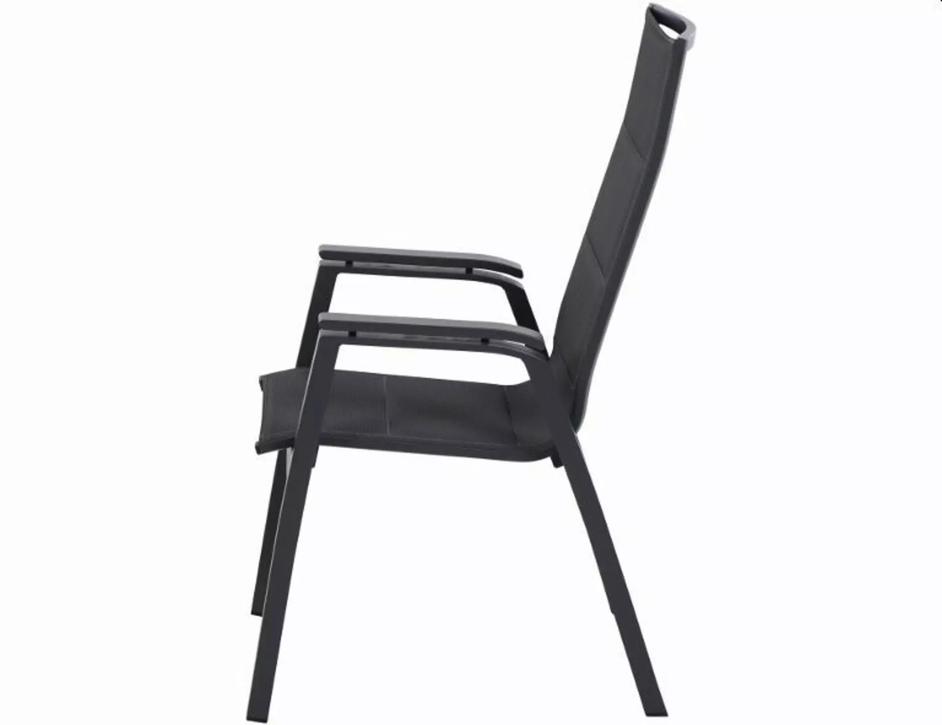 Gartenstuhl Milano Outdoor Textil 69 x 105 x 59 cm