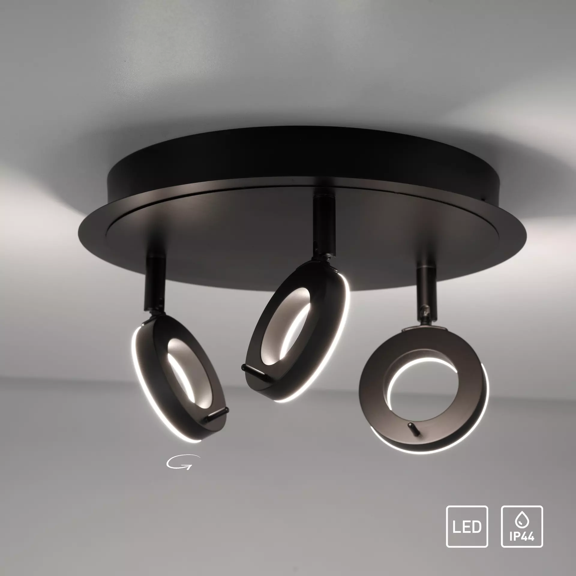 Deckenleuchte SILEDA Paul Neuhaus Metall 33 x 16 x 33 cm