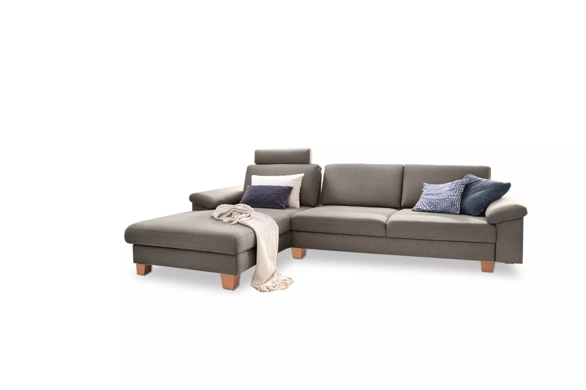 Polstergarnitur COAST MOVE Couch Lifestyle Textil 185 x 82 x 284 cm
