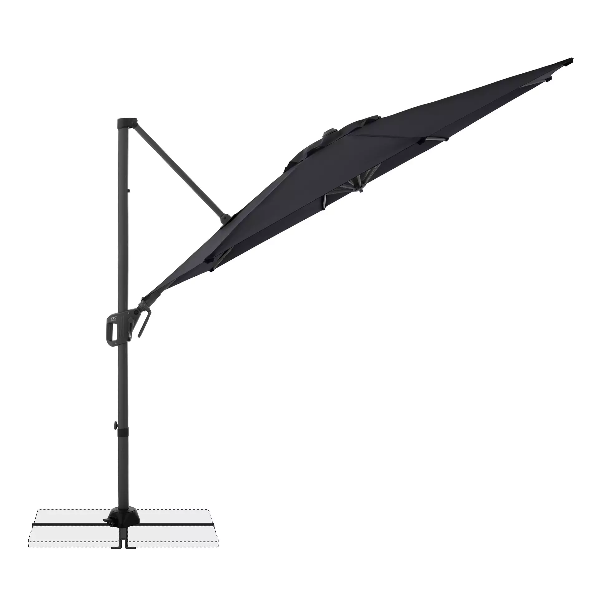 Sonnenschirm Life Side Doppler Textil 36 x 16 x 192 cm