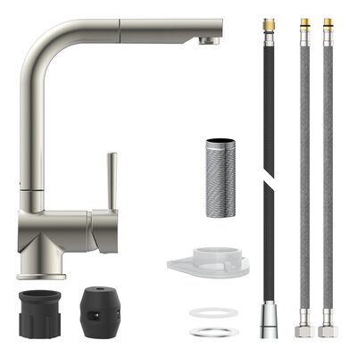 6. Bild von Armatur 21558/BM MONDO Metall silber ca. 24x30x5 cm