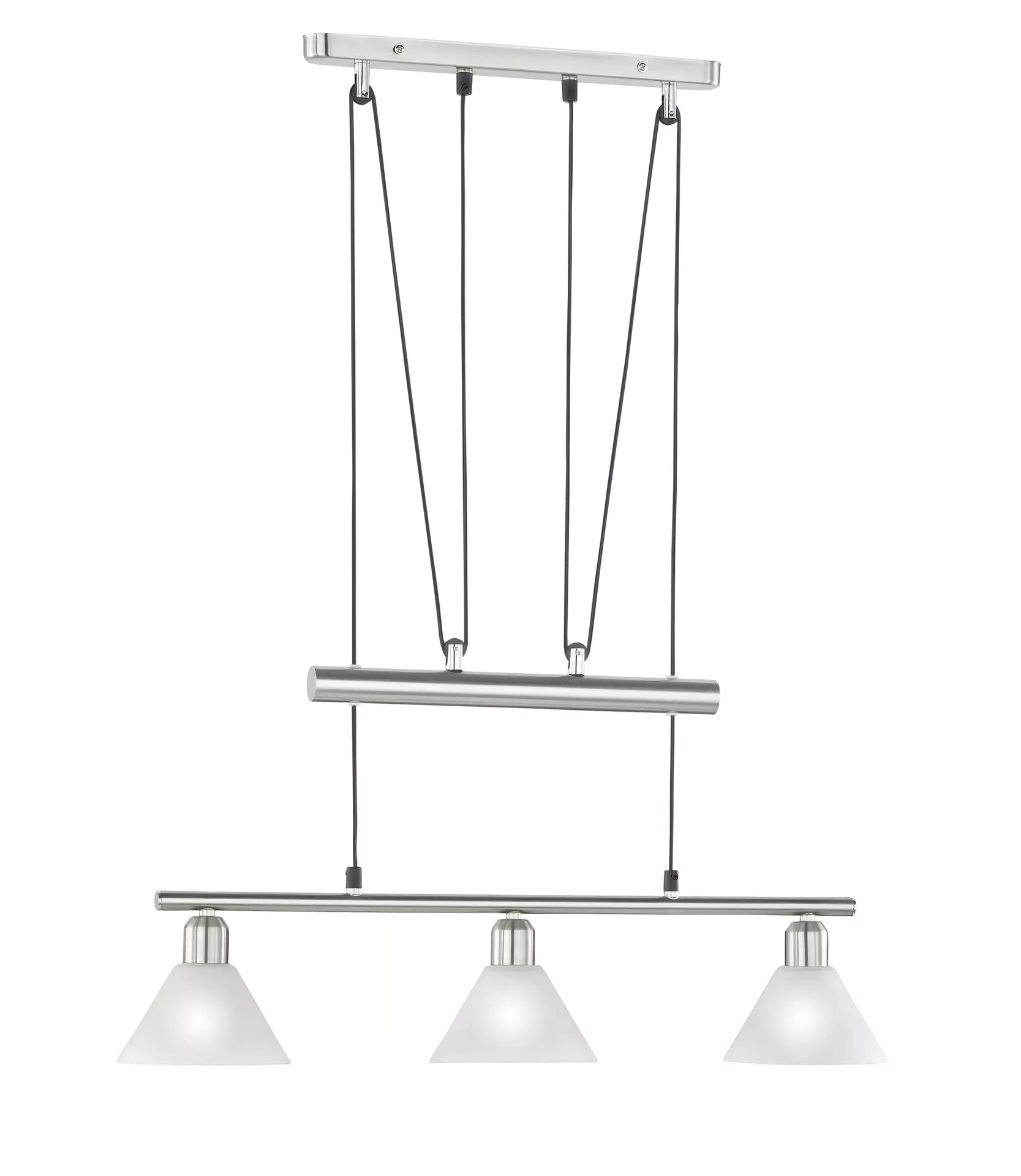 Hängeleuchte Stamina Trio Leuchten Metall 180 x 66 cm