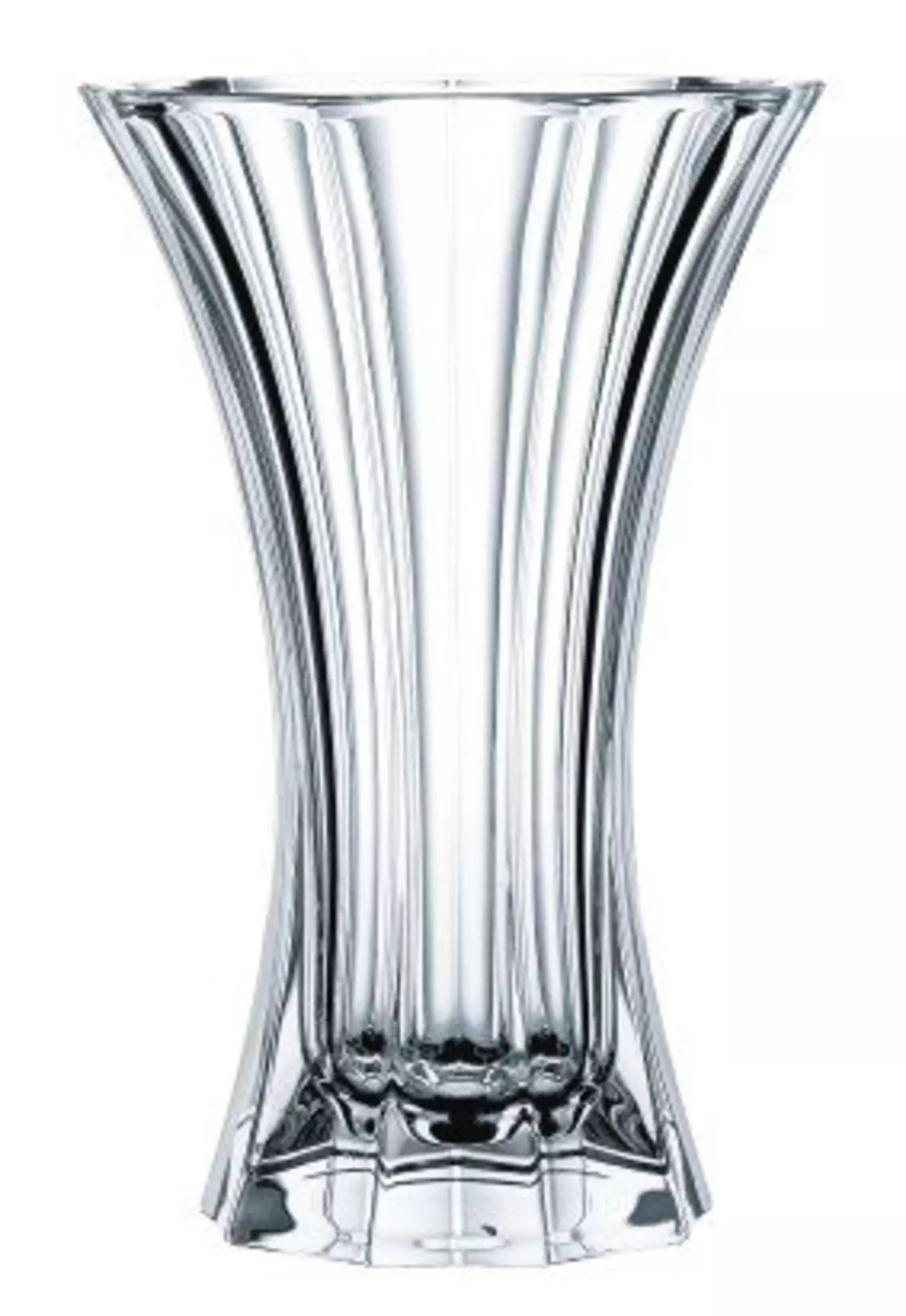 Vase Saphir Nachtmann Glas 22 x 32 x 22 cm