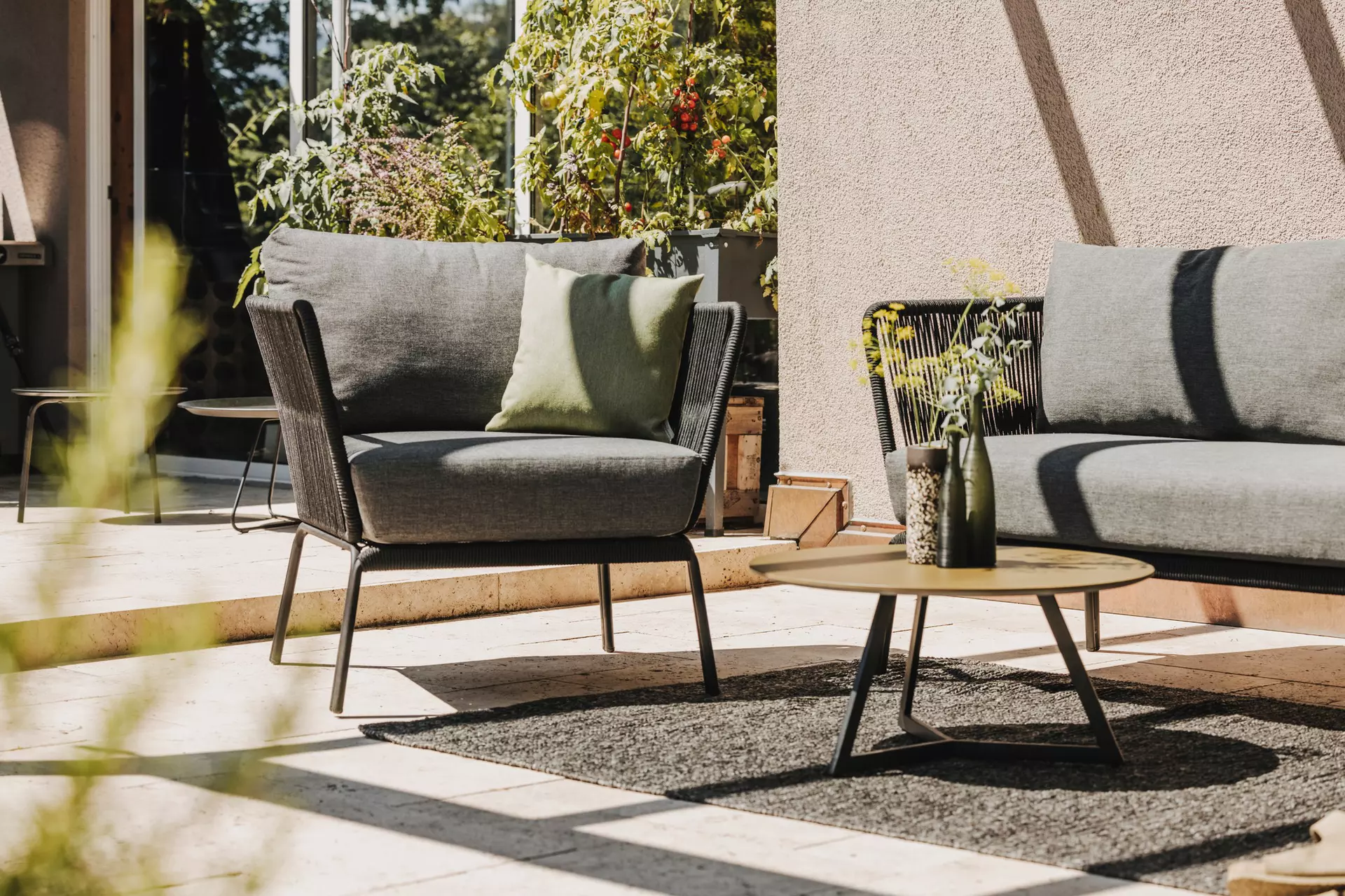 Loungesessel Lion Cosmic Textil 76 x 70 x 90 cm