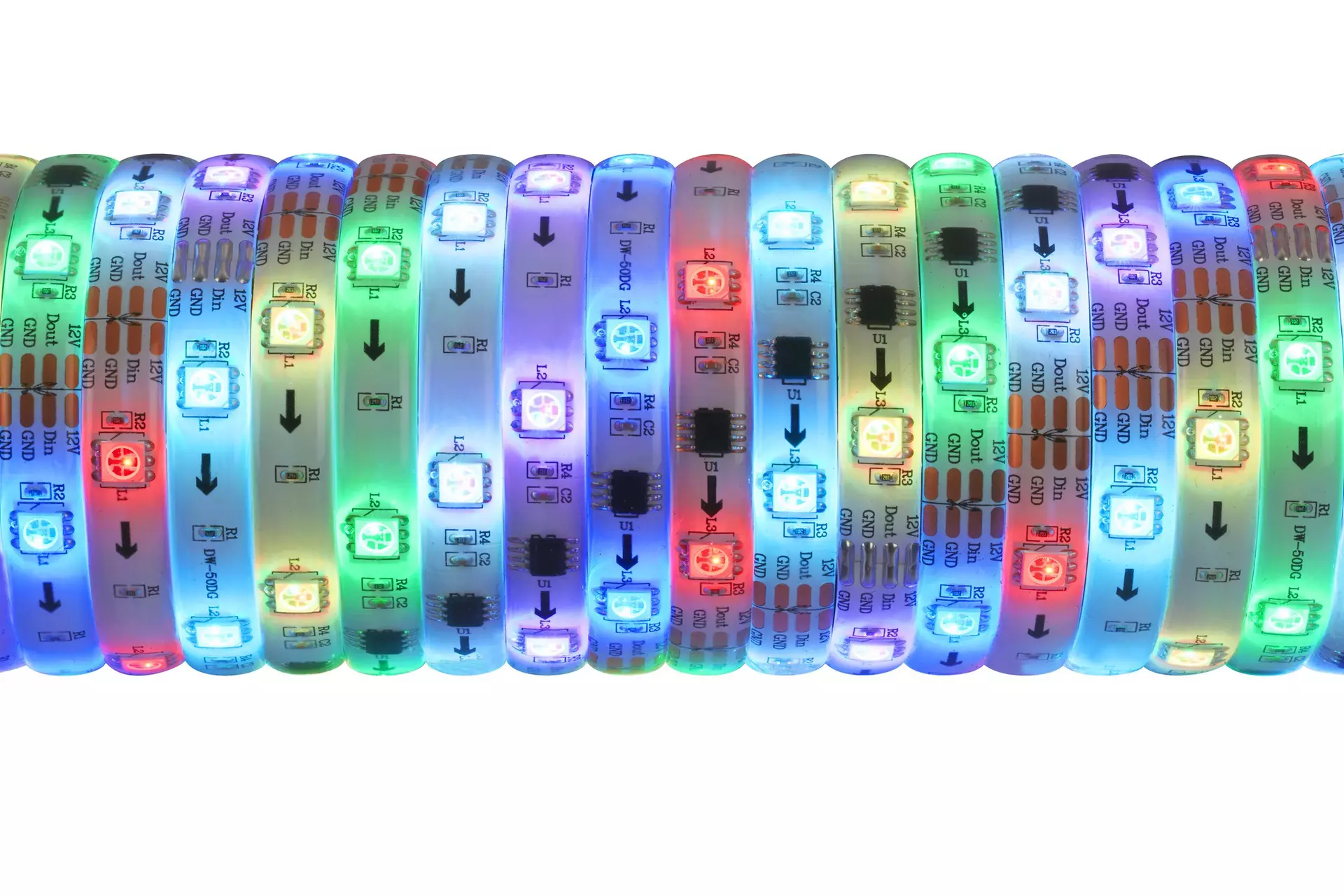 LED-Streifen LED Superline Briloner Kunststoff 500 cm