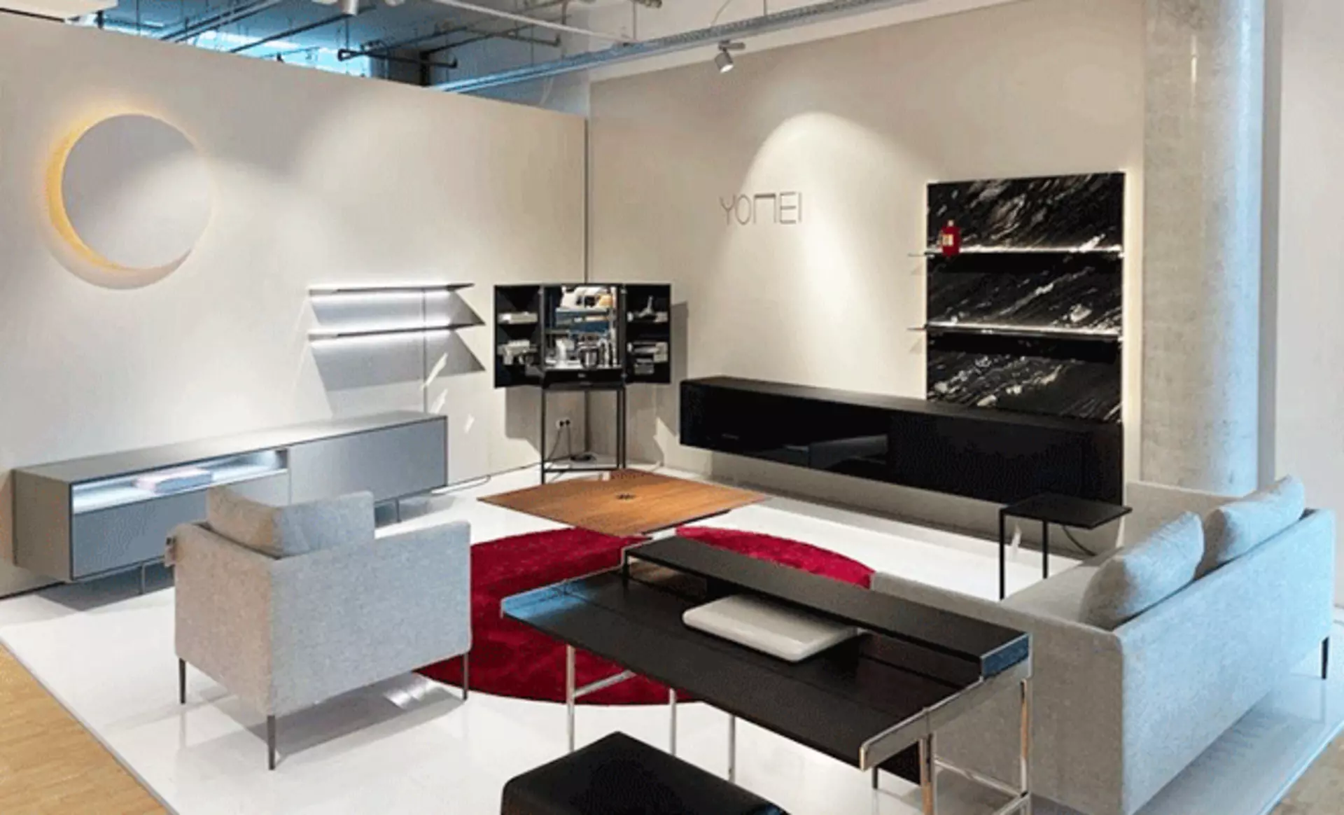 Das neu gestaltete Yomei Studio im dritten Stock von interni by inhofer