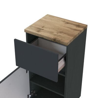 4. Bild von Unterschrank ca. 40 x 82 x 35 cm grau
