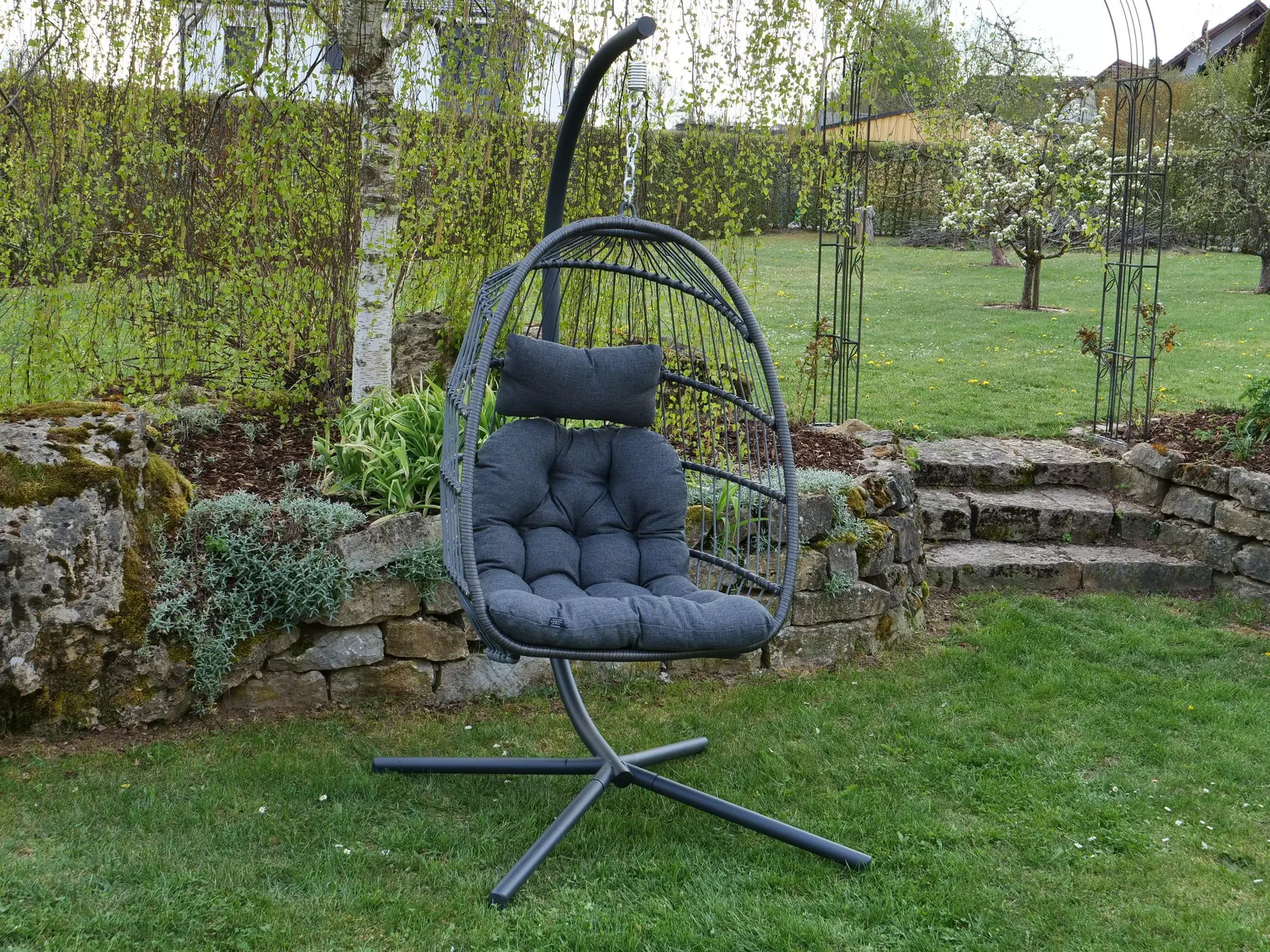 Hängesessel Hängesessel Folt Lana Outdoor Metall 95 x 196 x 93 cm