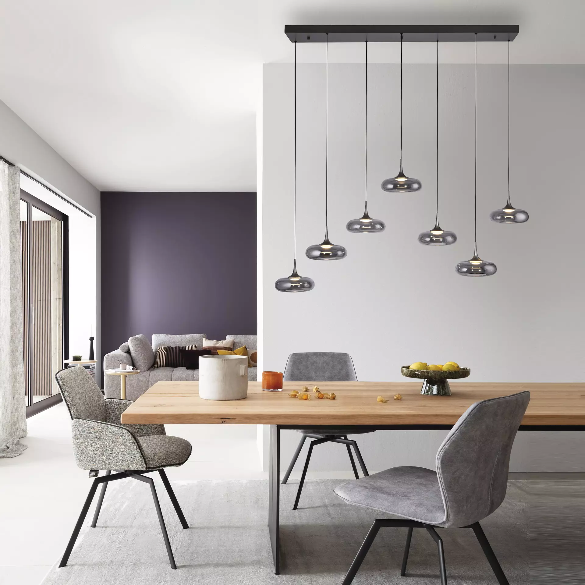 Hängeleuchte SW POSH SCHÖNER WOHNEN-Kollektion Metall 42 x 200 x 140 cm