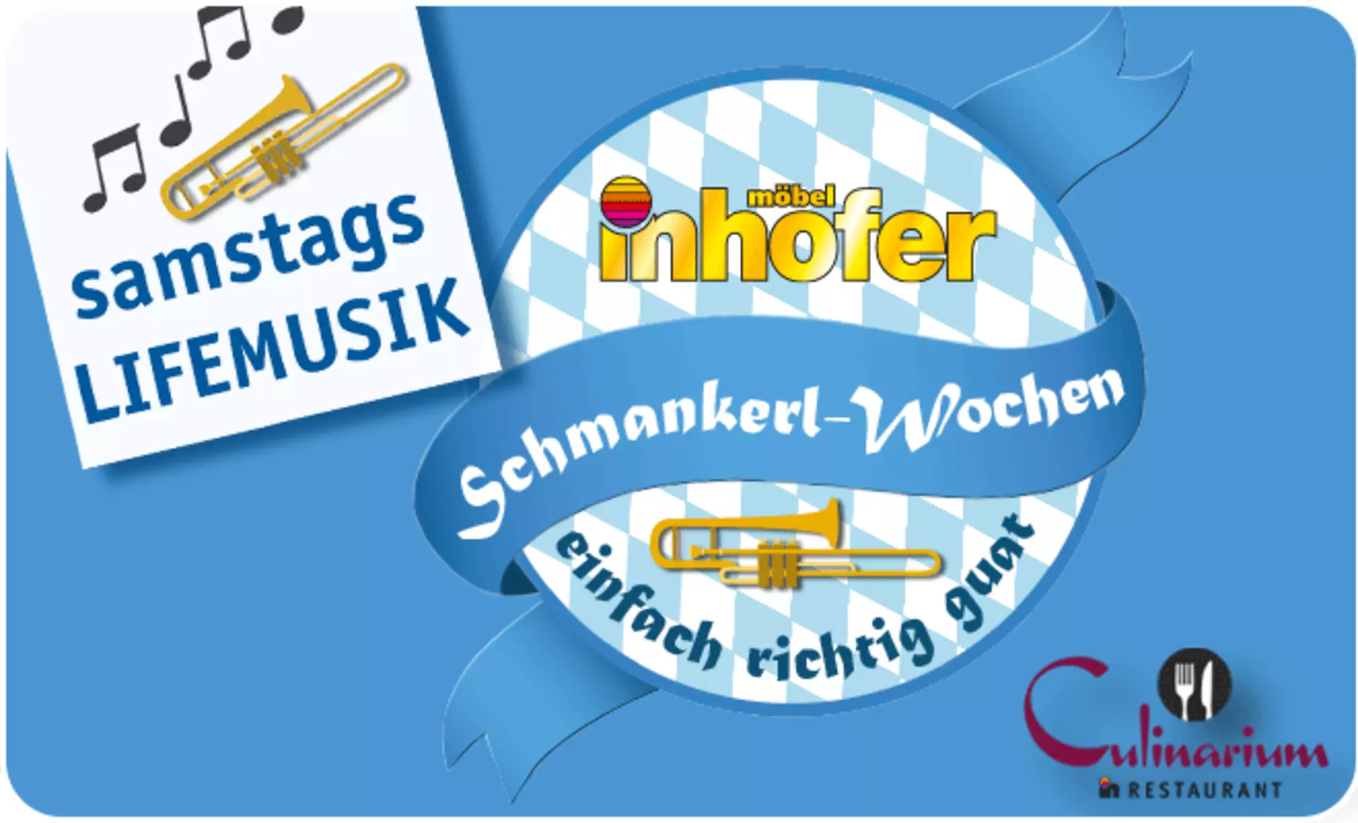 Schmankerlwochen mit Live-Musik im Culinarium