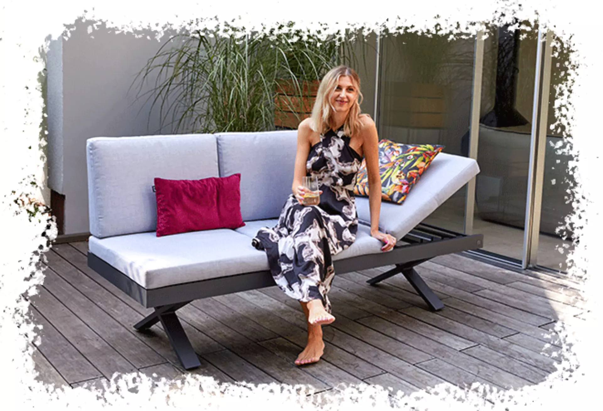 Flexible Lounge Möbel für draußen von Möbel Inhofer. Möbel zum Entspannen für Garten, Balkon und Terrasse