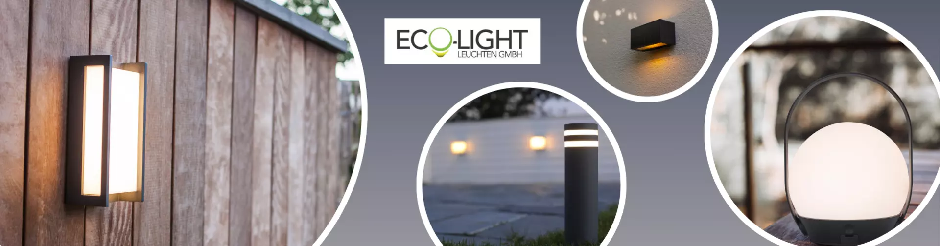 Lichter für Innen oder Draußen für jeden Haus mit Eco-Light