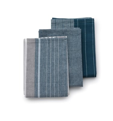 Bild von Geschirrtuch Textil Blau