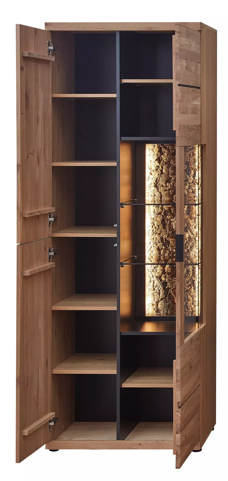 Vitrine DONNA Wohn-Concept Holzwerkstoff 42 x 207 x 75 cm