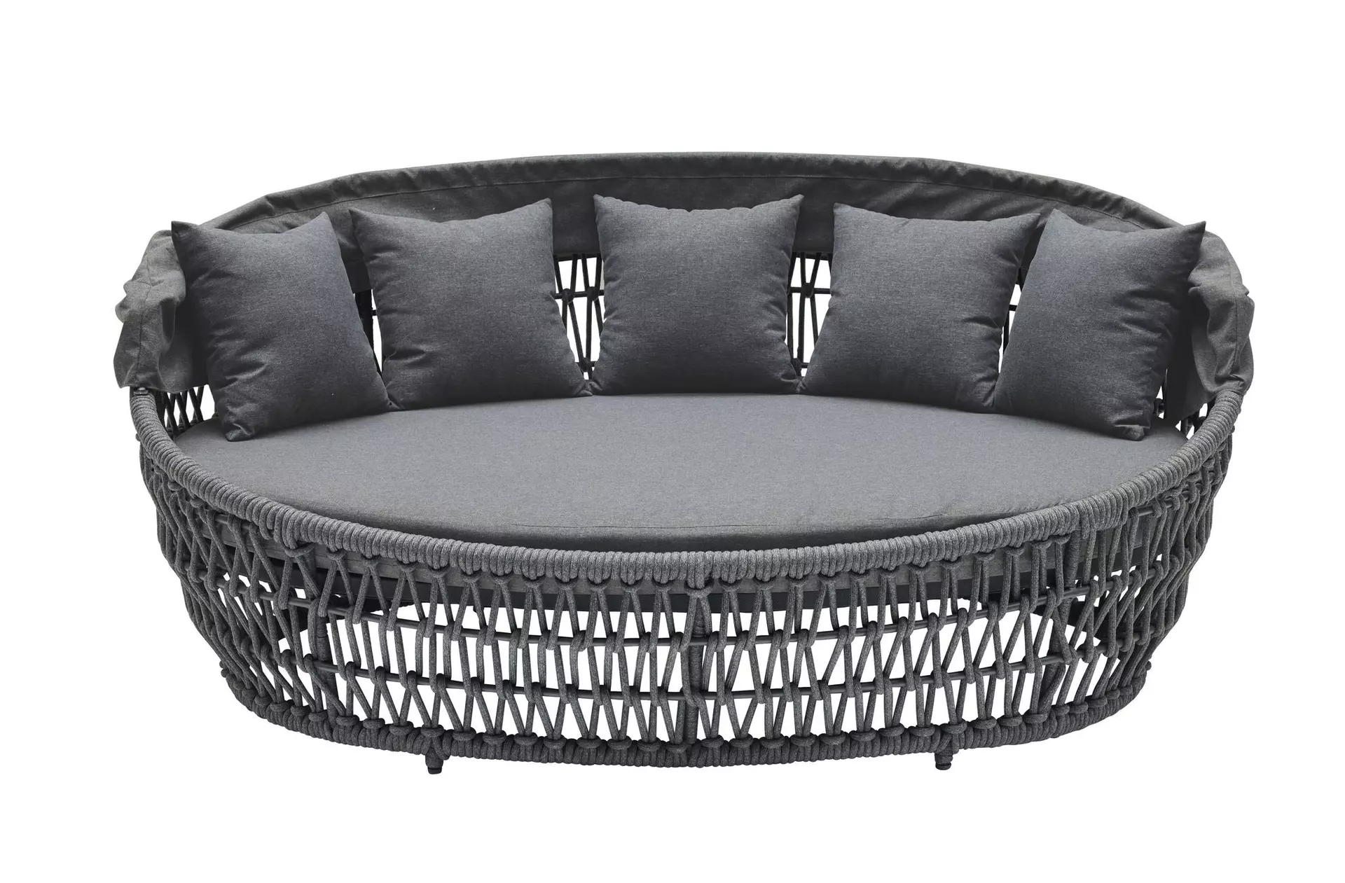 Loungeinsel BARI Outdoor Textil 200 x 93 x 144 cm