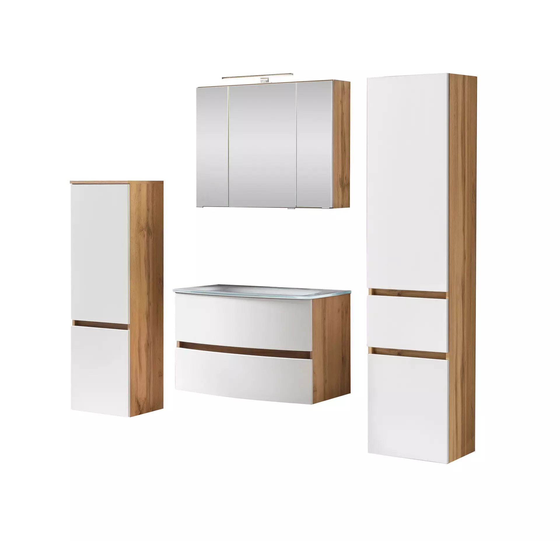 Badmöbelset Kopenhagen Coco Badwelten Holzwerkstoff 49 x 53 x 80 cm