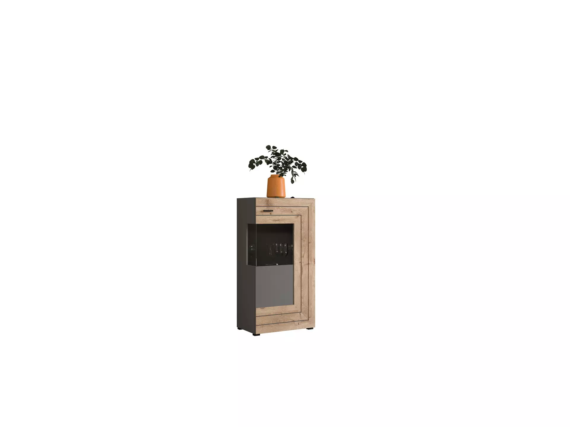 Vitrine Freno CELECT Holzwerkstoff 37 x 118 x 60 cm